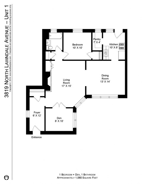 3817-23 N. Lawndale 1 Bed Apartment for Rent - Photo Gallery 24